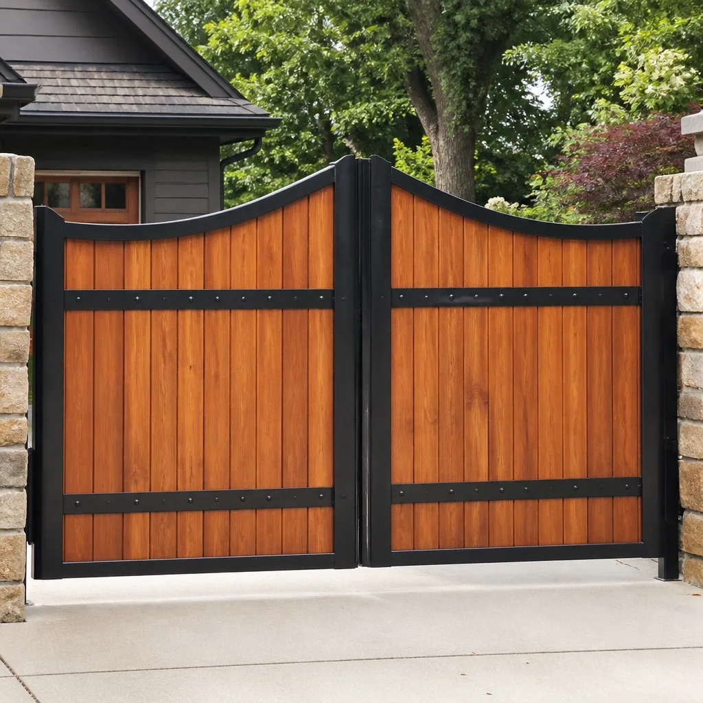 Wood & steel frame